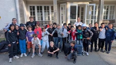 u11 team vor hotel