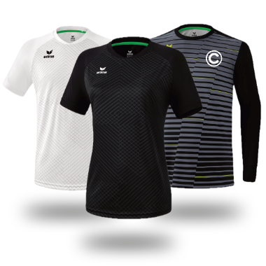 3 Trikot-Beispiele aus dem Online-Shop
